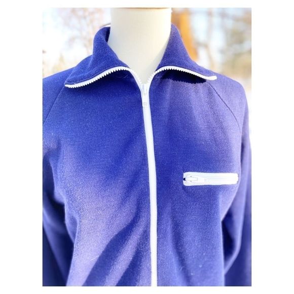 Vtg 70s Sears Men’s Acrylic Zip Cardigan Sweater 31 - Picture 7 of 11